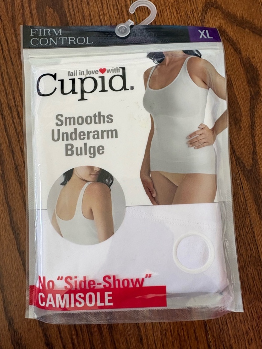 Fall In Love with Cupid Firm Control Camisole Women's Size XL White NWT